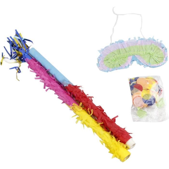 Unique Party Bâton De Pinata En Plastique – 76 Cm, Multicolore, Sécurité Enfants, Fête Anniversaire