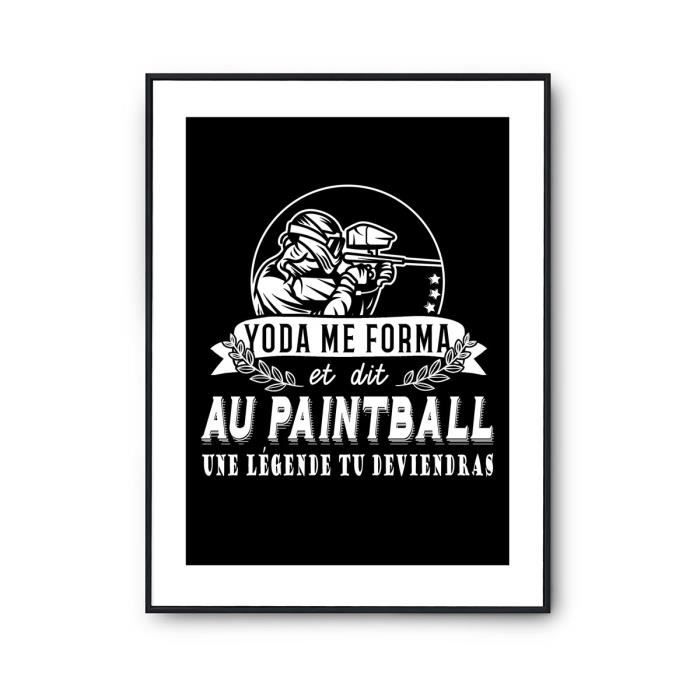 Affiche Humour 'J'peux Pas' Noir A4 - Impression Premium Française - Décoration Murale Décalée