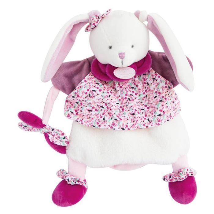 Marionnette - DOUDOU ET COMPAGNIE - Cerise et Petit Chou - Lapin Rose - Dès la naissance Marionnette - DOUDOU ET COMPAGNIE - Cerise et Petit Chou - Lapin Rose - Dès la naissance