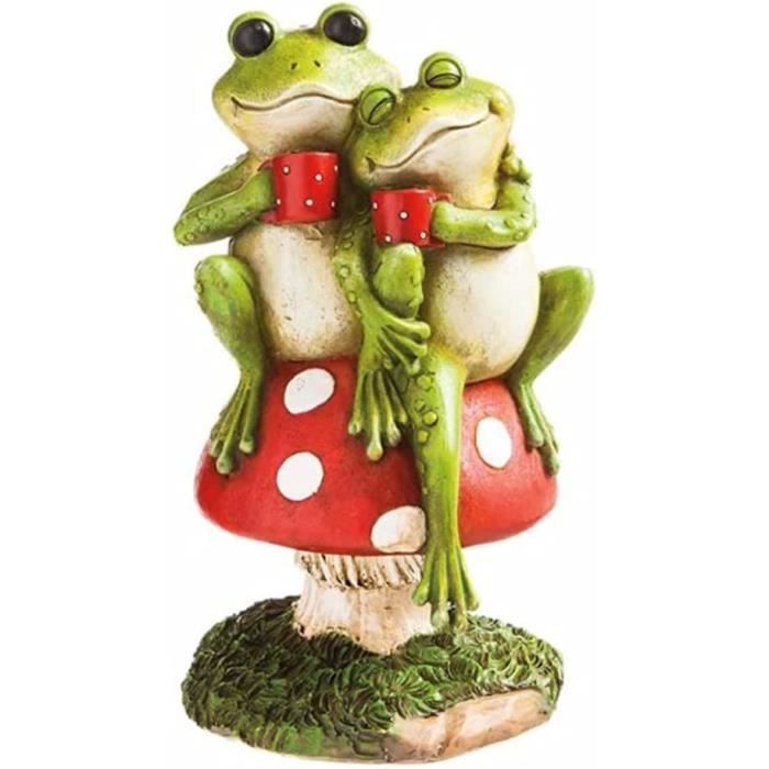 Décoration - Grenouille flottante - Mini étang - Résine - Vert Décoration - Grenouille flottante - Mini étang - Résine - Vert