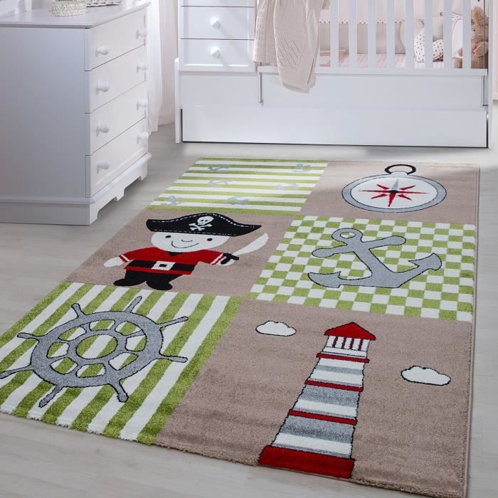 Tapis Enfants Pour Chambre D Enfant Chambre Bebe Tapis De Jeu Motif Pirate A Carreaux 160x230 Cm Achat Vente Tapis Soldes Sur Cdiscount Des Le Janvier Cdiscount