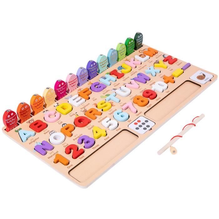IBaodan Casse-Tête en Bois Hexagonaux pour Enfants et Adultes, Bloc de Formes, Tangram, Casse-Tête, Cadeau pour Enfants