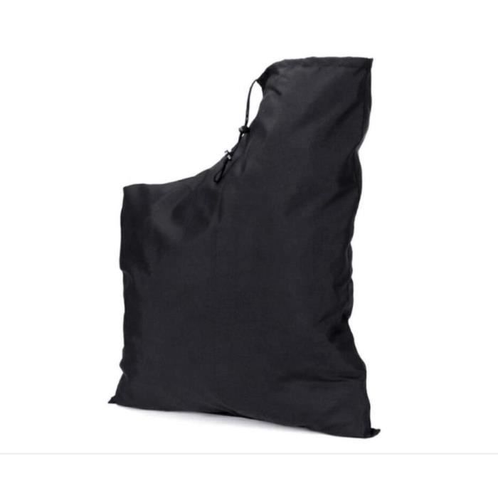 Sac De Collecte Pour Aspirateur Souffleur De Feuilles - 60x44 Cm - Tissu Oxford 420D Imperméable - Fermeture éclair Basse