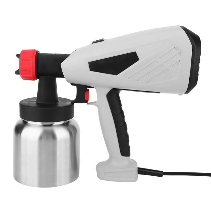Pistolet Aérosol électrique HVLP 450W – Réservoir Métal 1 L, Pulvérisation Facile
