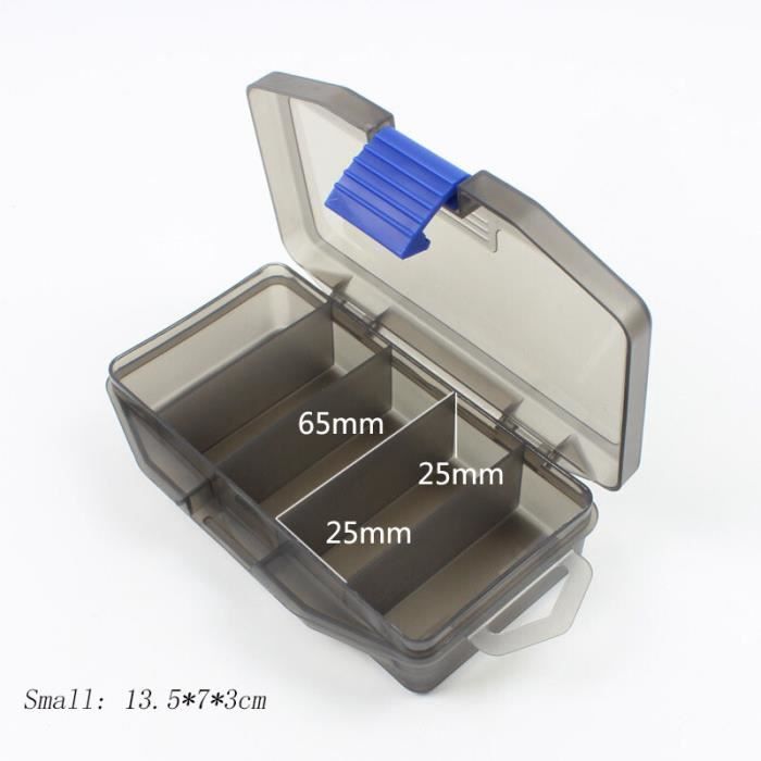 Boîte De Pêche HMF - Valise Rigide Avec Sangle, Verrouillable Et Plusieurs Tailles Disponibles