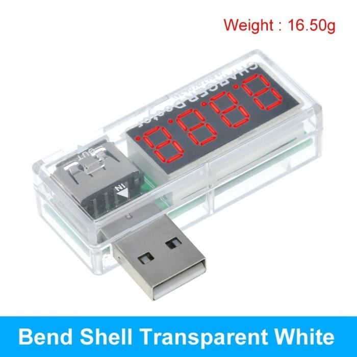Testeur USB/Type-C DollaTek - Voltmètre, Ampèremètre, Détection Charge Rapide, Écran Couleur