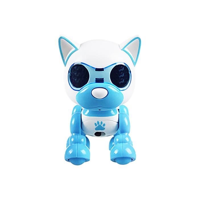 Chien Robot Réaliste Interactif - Chiot Robotique Qui Marche Et Aboie, Peluche Interactive Pour Enfants, Taille 13x16.5x16.5 Cm, Batterie Rechargeable