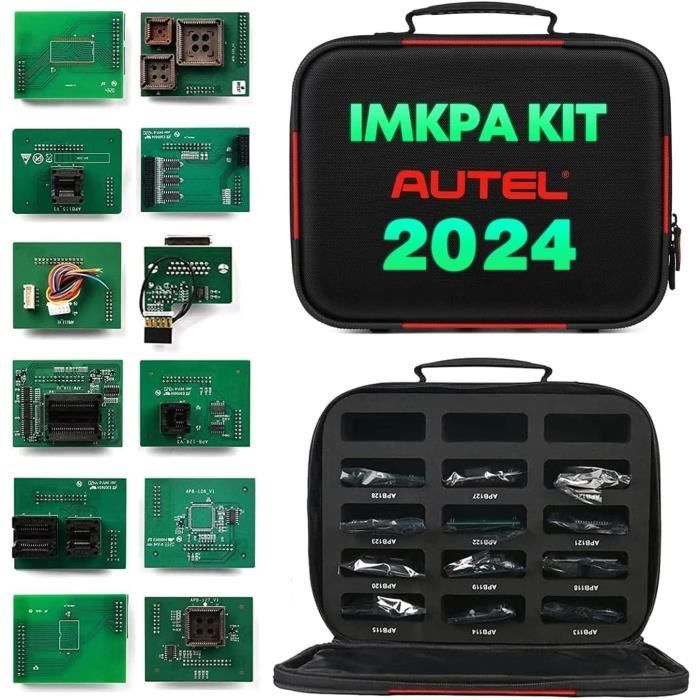 Autel MaxiIM IMKPA Kit d'Adaptateur de Programmation de Clé Étendue Fonctionnant avec IM508 + XP400 Pro IM608 Pro en français