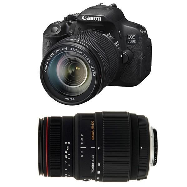 Appareil photo Canon 60D avec différents objectifs (Gebraucht) in Les