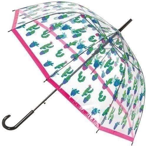 CHIC IL PLEUT Parapluie long auto be fun - Transparent