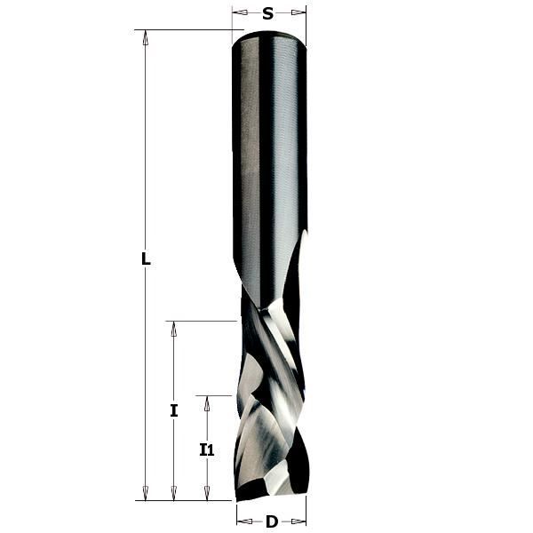 Fraise à Dents Titane 125x50mm Z=10 - Pour ébauche Métal Dur - Neuf En Coffret