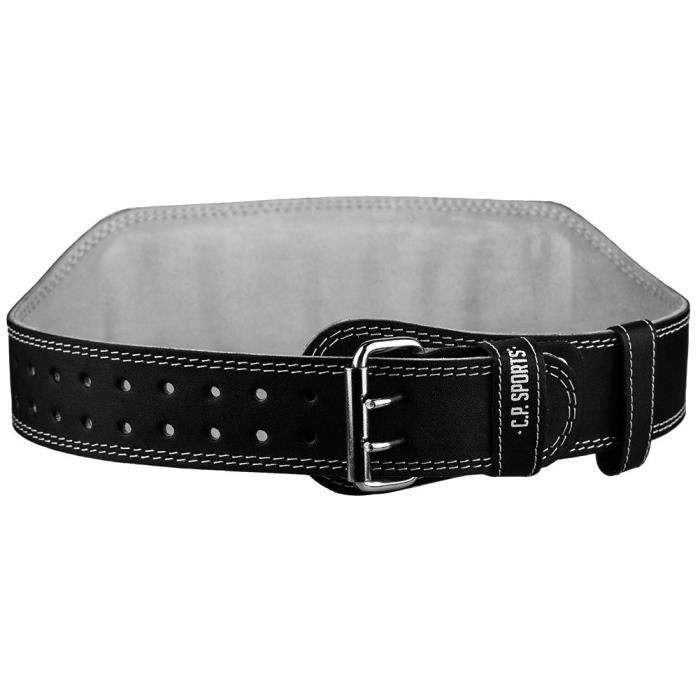 Ceinture Haltérophilie Cuir 13mm - à Levier, Réglable, Pour Squat Et Soulevé De Terre - 7