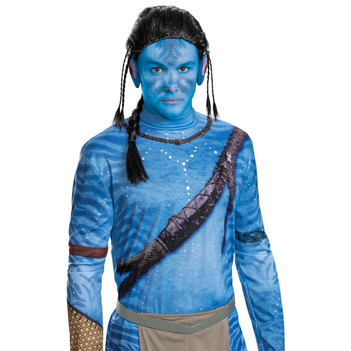 Meilleurs prix pour Accessoire de tête pour déguisement - Perruque Avatar Jake Sully homme