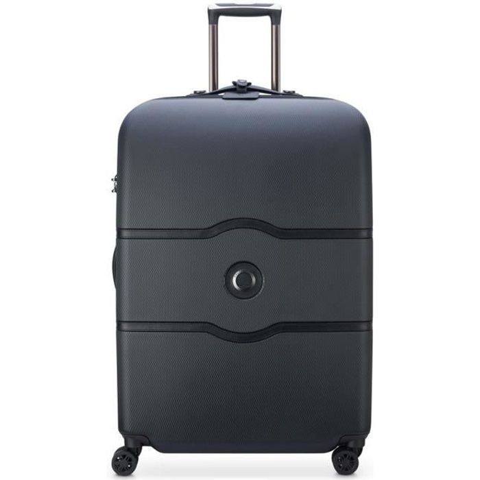 DELSEY Valise trolley rigide Noir taille XXL V 134.67 L 82