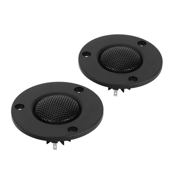 2 Tweeters Haute Fréquence 1 Pouce (25 Mm) - 20-30W, 4 Ohms, Pour Système Audio DIY Ou Remplacement