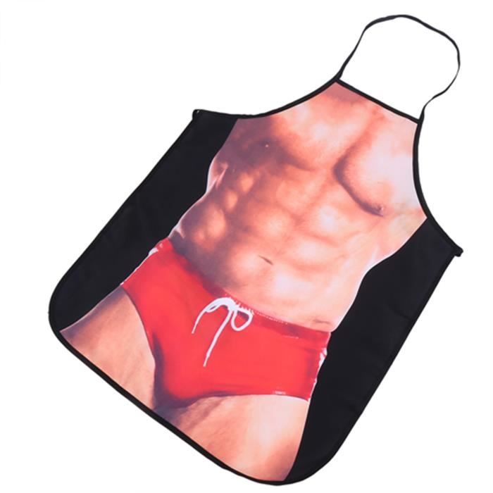 Tablier De Cuisine Drôle Pour Couple - Tablier Imperméable Et Réglable, Idée Cadeau Pour BBQ, Fêtes (polyester, Plusieurs Motifs)