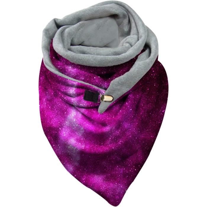Écharpe Polaire Avec Poches - 145x25 Cm, Douce Et Chaude - Pour Femme, Couleur Fluo - Cadeau Pratique Pour L'hiver