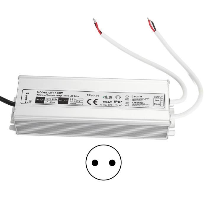 EJ.life Pilote de LED à tension constante Pilote de LED Adaptateur Transformateur bricolage