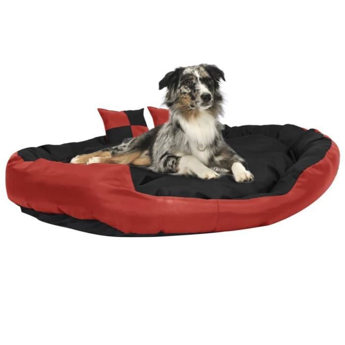 Leeby - Coussin Corbeille pour Chien Rouge - XS