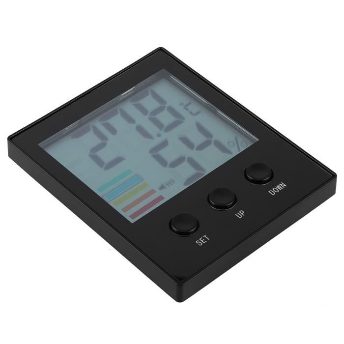 Digital Hygrometer Nouvel afficheur de température et d'humidité à écran Tactile à Grand écran Thermomètre de température et d'humidité avec Le même Affichage à l'écran