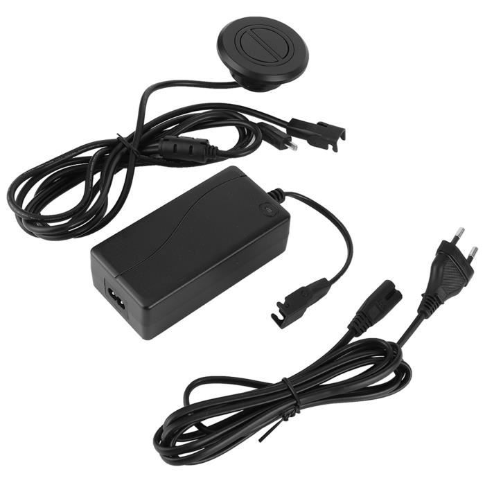Shipenophy Interrupteur Inclinable Canapé Électrique - Grand Bouton Rond Noir Avec Câble, Contrôleur Universel Pour Fauteuil Relax Et Canapé Releveur