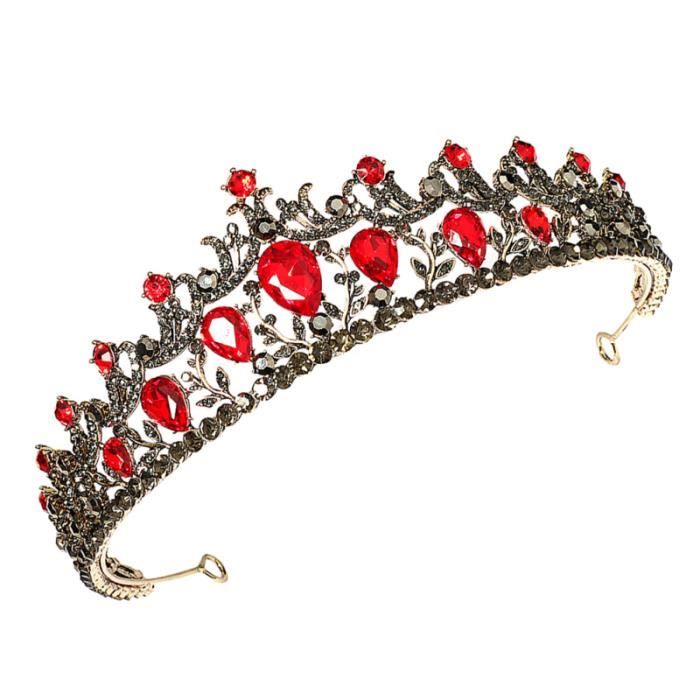 Bandeau Jacquard Dolce & Gabbana Rouge Et Noir - Soie, Brodé, Perles, Neuf Avec étiquettes