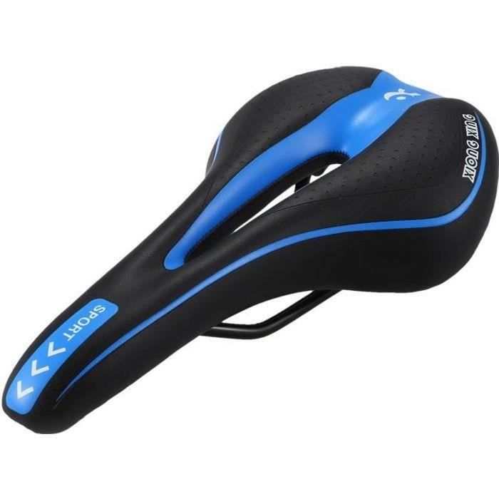 Selle De Vélo Large Rembourrée Bikeroo - Pour VTT, Route, Vélo D'appartement, Confort Universel