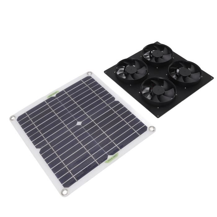 Chapeau à Ventilateur Solaire Et USB - Large Bord 12 Cm, Batterie 800 MAh - Pour Randonnée, Pêche, Jardinage - 5