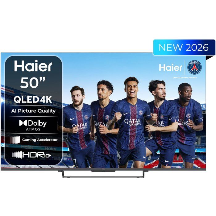 Haier H50S85GUX TV QLED 50 (126 cm) 4K UHD 3840 x 2160 HDR10 Google TV 4xHDMI 2.1 WiFi