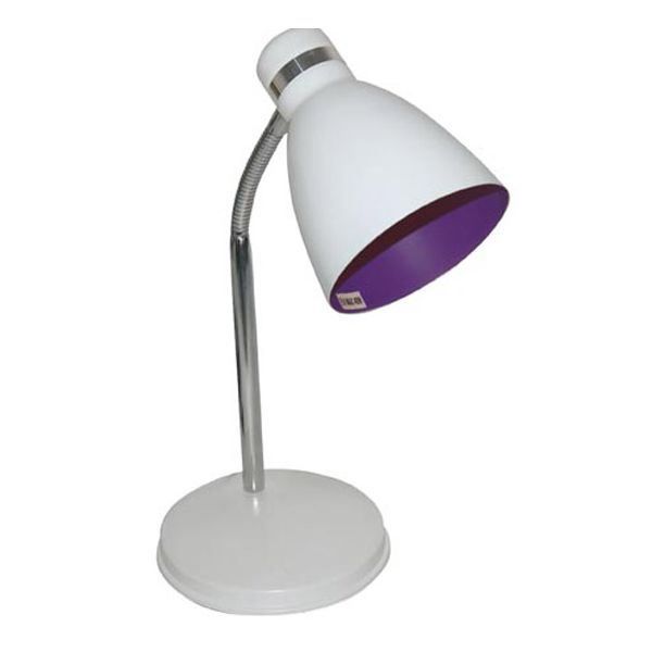 Lampe De Bureau Blanc Violet Achat Vente Lampe De Bureau Blanc Violet Metal Soldes Sur Cdiscount Des Le 20 Janvier Cdiscount