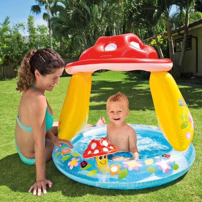INTEX Piscine Champignon 102x89 cm - vue 2