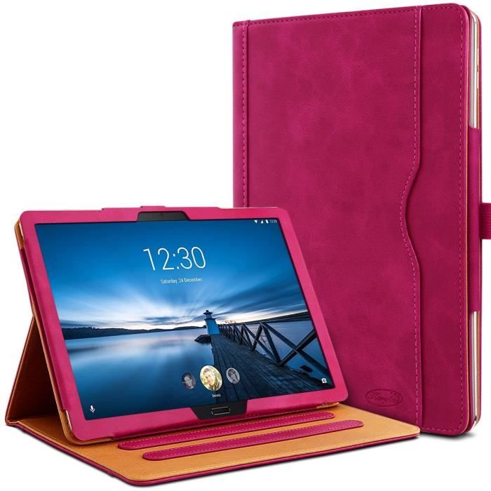 Étui Housse de Protection Acer ICONIA Tab A10 Éco cuir Fuschia 10 pouces
