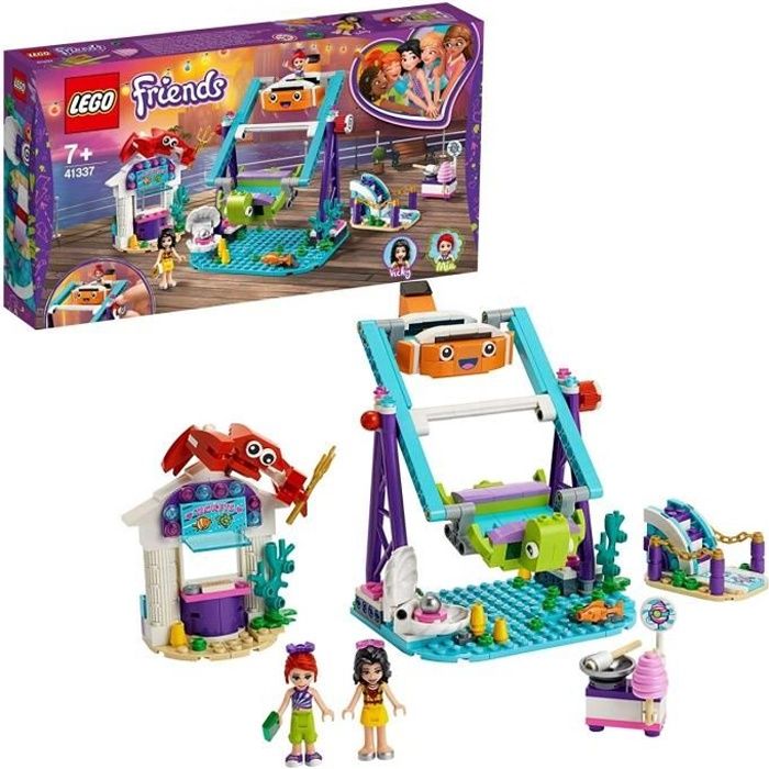 Lego Friends - Le manège sous-marin - Mia et Vicky - Parc d