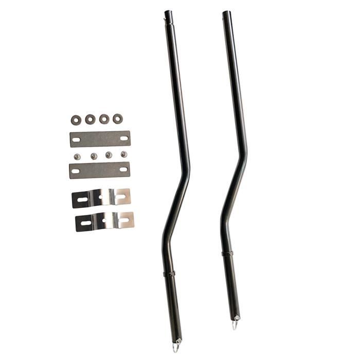 Flotteurs Stabilisateurs Pour Kayak – Ensemble 2 Flotteurs Jaunes – Aluminium Et Plastique – 100 Cm