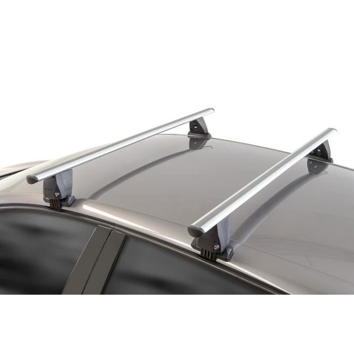 Barres de toit pour Citroen Berlingo III 09-2018> long longitudinales alu +  pieds plastique noir - Cdiscount Auto