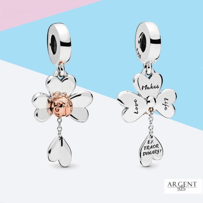 charms pandora trefle charms pandora trefle