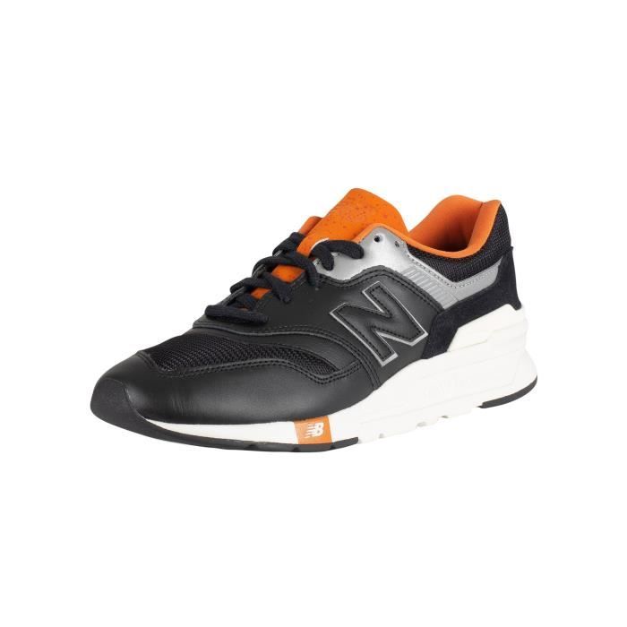 new balance cuir noir homme