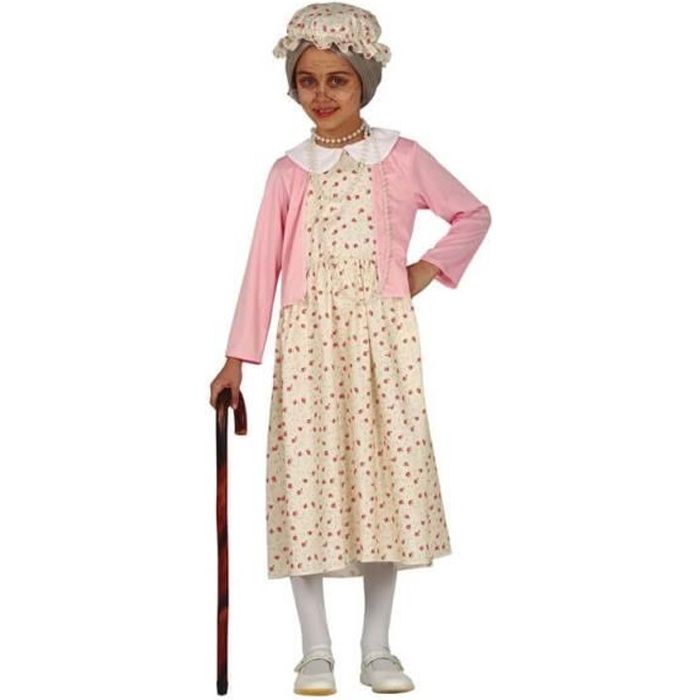 D guisement de grand m re pour fille DisfraZZes Multicolore