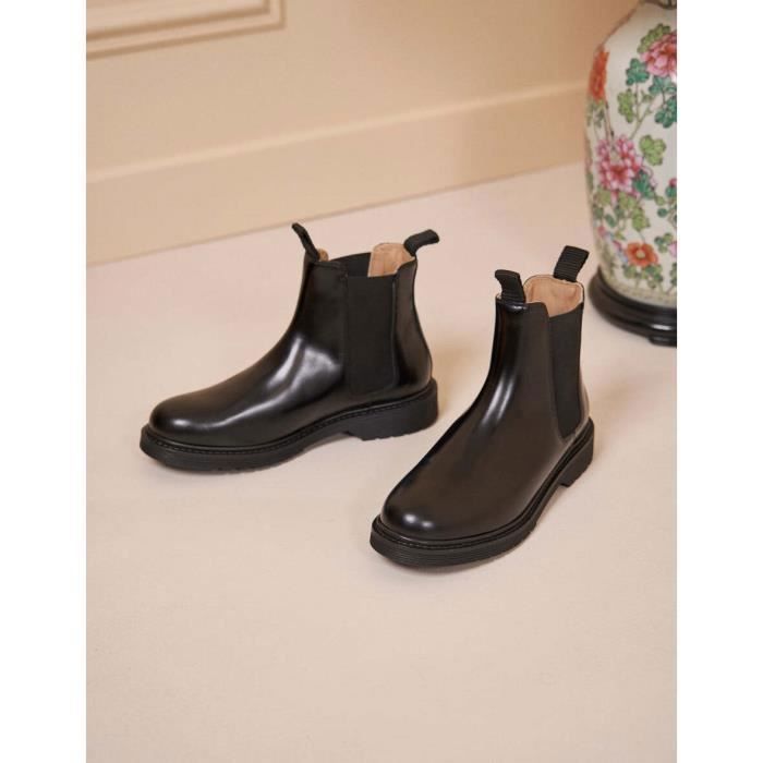 Bottines clearance moustache femme