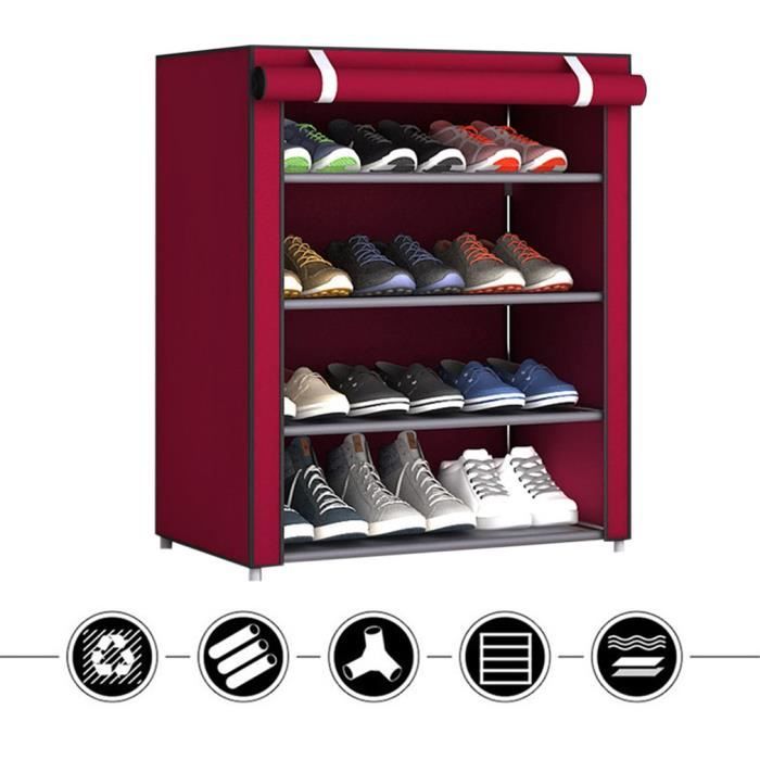 Sacs à Chaussures 25pcs | 32x38cm | Tissu Non Tissé | Anti-Poussière | Pour Voyage Ou Rangement Maison