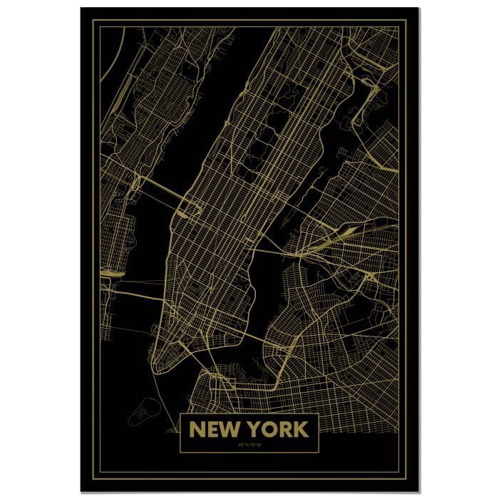Tableau déco skyline New York pas cher - Toile imprimée