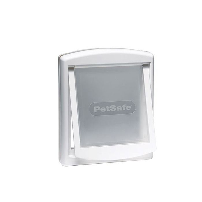 Porte pour Chien/Chat Staywell - PETSAFE - Blanc - Taille M