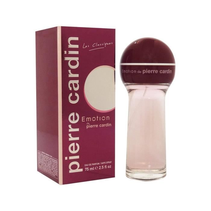 PIERRE CARDIN - Eau de parfum - Les Classiques EMOTION pour elle 75ml