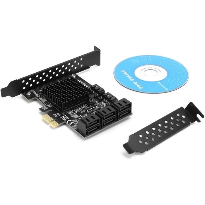 Carte d'extension SATA 3.0, adaptateur de carte contrôleur