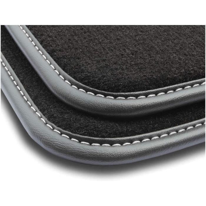 Tapis de voiture en velours idéal pour Citroën C1 I 2005-2014