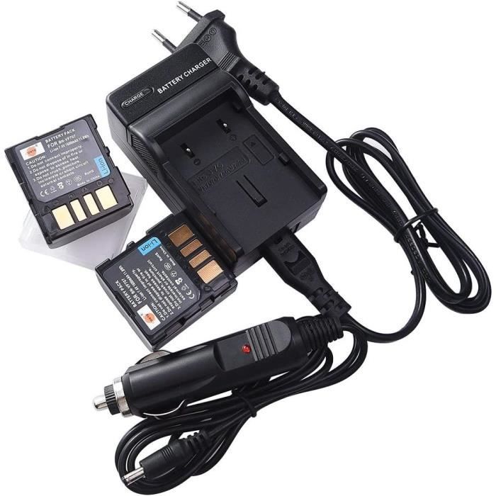 3x Akku Ersetzt BN-VF707, BN-VF707U, BN-VF714 Für JVC Kamera, Camcorder - 1500mAh