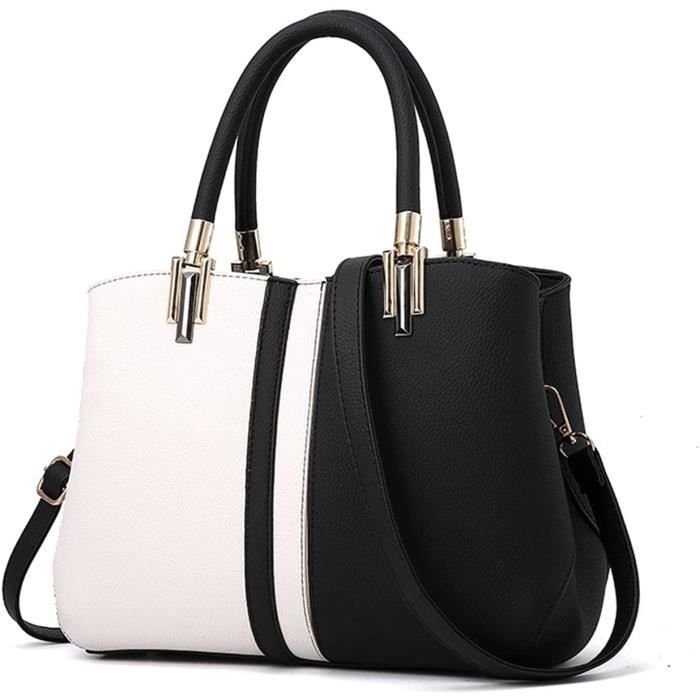PORRASSO Mode Sac Bandouliere Femme Multi-Poches Sac D/'épaule Fille Sac de Messager Nylon Sac à Main pour Voyage Achats Usage Quotidien Treillis