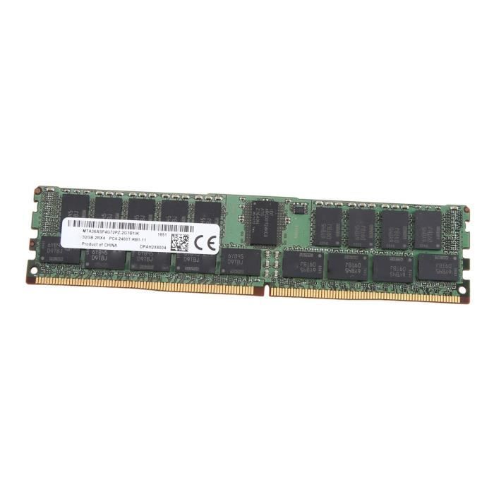 16 Go DDR4 NEMIX RAM PC4-19200 (2400MHz) RDIMM Serveur, Mémoire ECC, Occasion