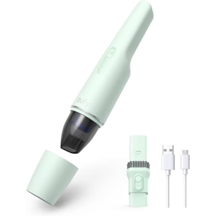 La couleur verte Aspirateur à main sans fil pour voiture, puissance d