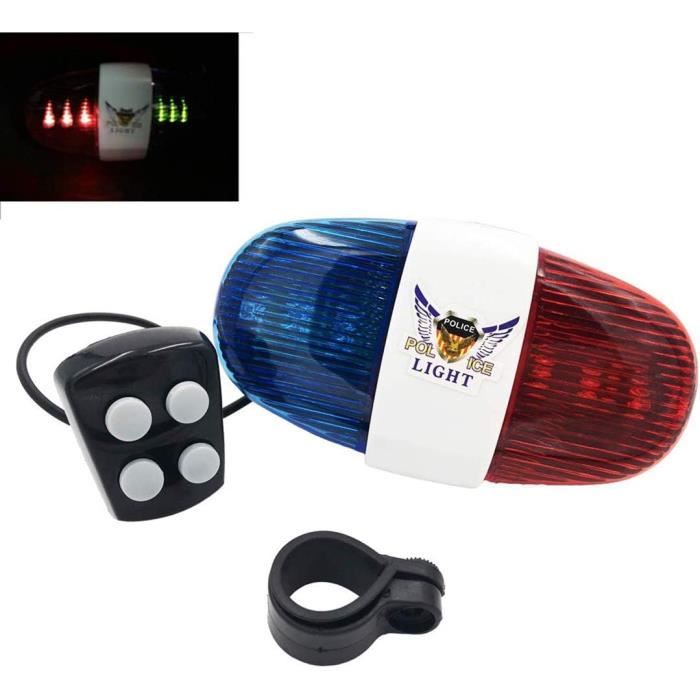 Commande 3-en-1 Pour Vélo électrique - Phare, Clignotants, Klaxon - Étanche, Avec Fonction Auto-verrouillage